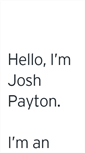 Mobile Screenshot of joshpayton.com